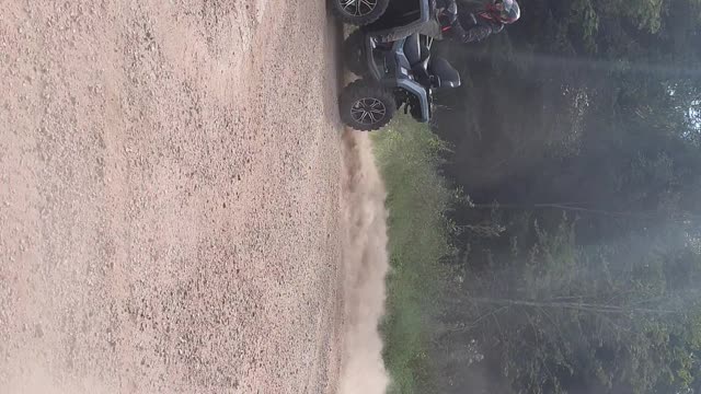 Riding a Quad Bike