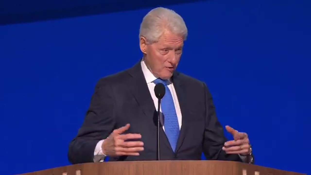 FULL SPEECH: Bill Clinton delivers rousing endorsement of Harris