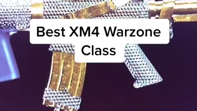 Best XM4 Warzone Class! #shorts