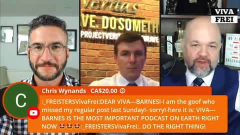 JAMES O’KEEFE SPEAKS TRUTH AGAIN w/Viva and Barnes