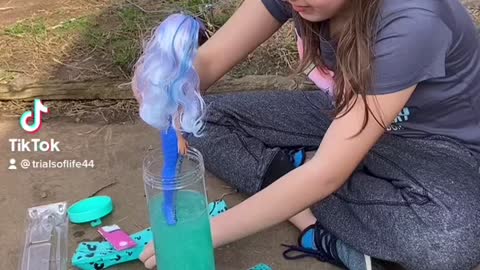 Color changing Barbie