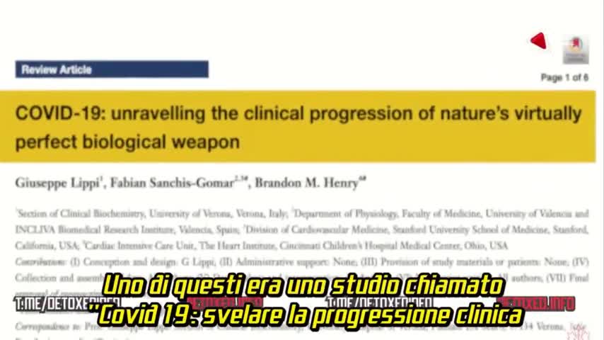 Dr. Rochagné KILIAN: “Livelli del D-DIMERO troppo alti dopo la vaccinazione“