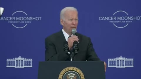 "End of Quote" - Biden Reads Directly From the Teleprompter AGAIN