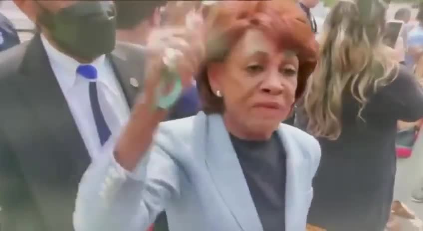 Pro-Abortion MAD Maxine Waters Woke Up And Chose Violence