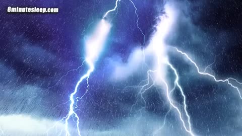 EPIC THUNDER & RAIN _ Rainstorm Sounds