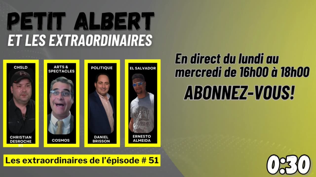 Petit Albert et les extraordinaires Épisode #51