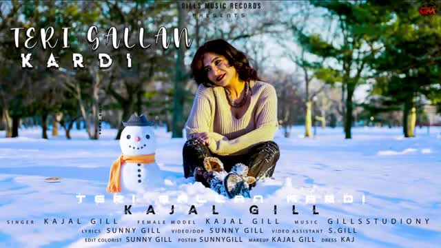 Teri Gallan Kardi | Valentines Day Special | Punjabi Love Song 2022 | Kajal Gill | 4K Video