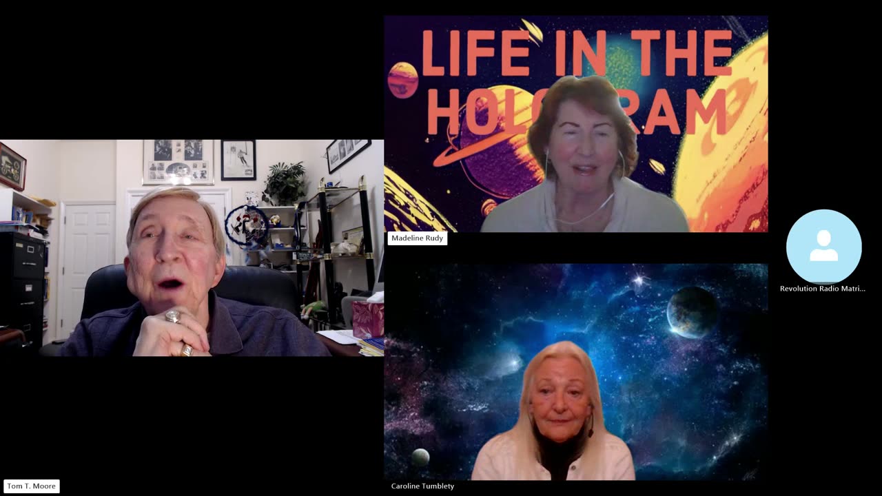 Life in the Hologram with our guest Tom T. Moore part two