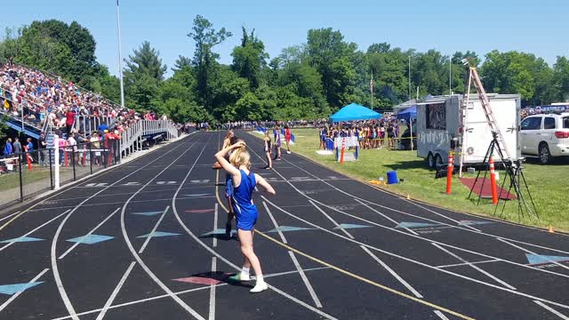 5.28.22 - KTCCCA Middle School State Track Meet - Girls 4x200m Relay - All Heats