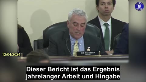 【DE】Brad Wenstrup kommentiert den Abschlussbericht über die Pandemie covid19.