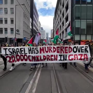 Marcha en #Manchester exigiendo libertad para #Palestina