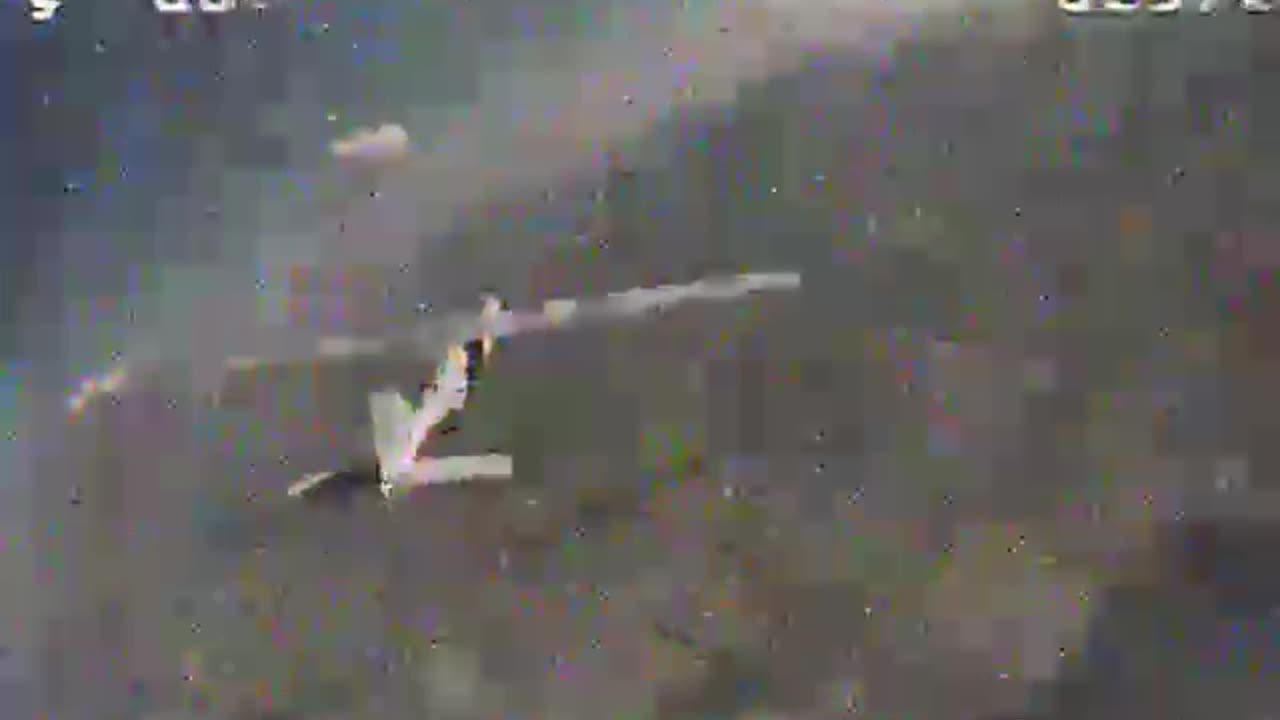"The Orlan-10" turned out to be an easy prey for our FPV drone. In the video