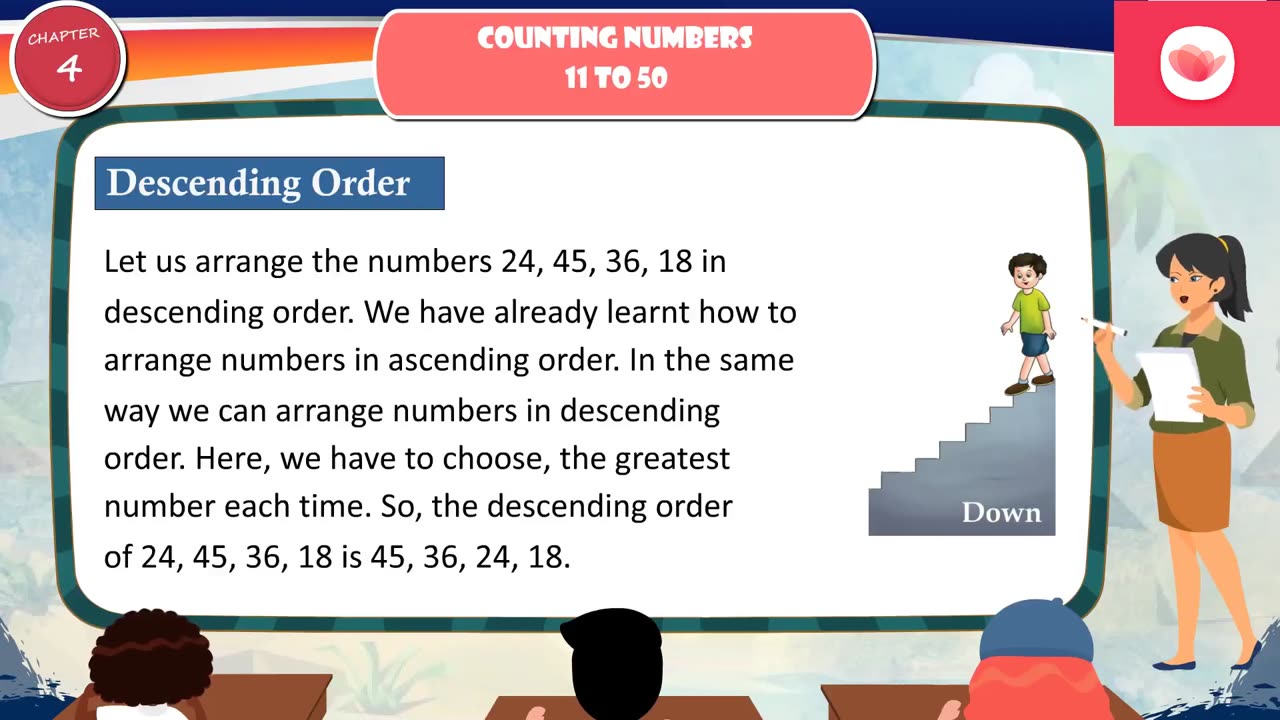 Counting Numbers 11 To 50 Class 1 Chapter 4 Part 2 | Pragyan