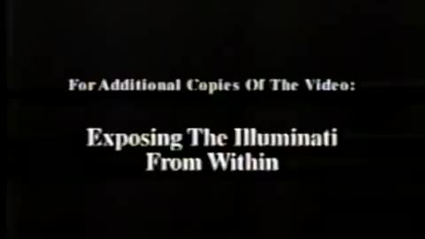 THE PROPHECY CLUB - EXPOSING THE ILLUMINATI FROM WITHIN