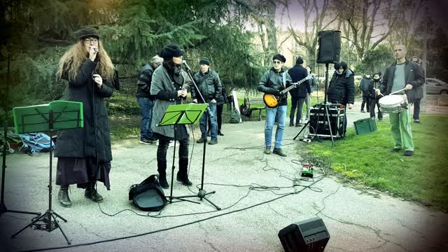 UNA JAM - BLOWIN' IN THE WIND (Bob Dylan) - Bologna 15/01/2022