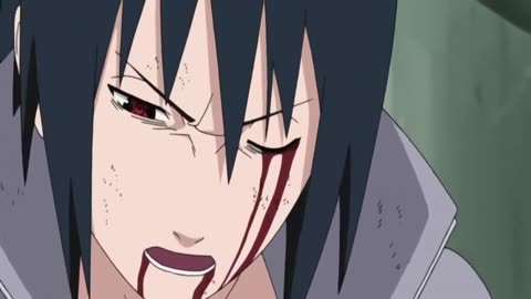 great fight between sasuke against danzo