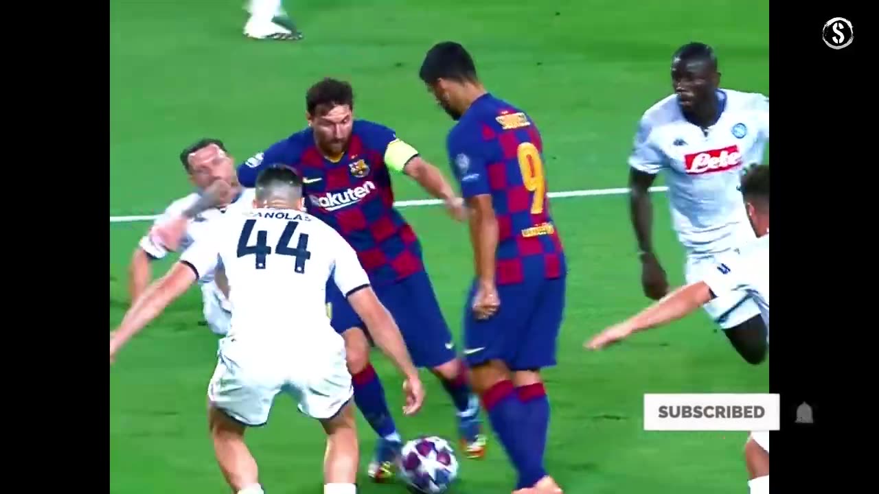 Top 20 Unstoppable Dribbling Skills Moves of Lionel Messi