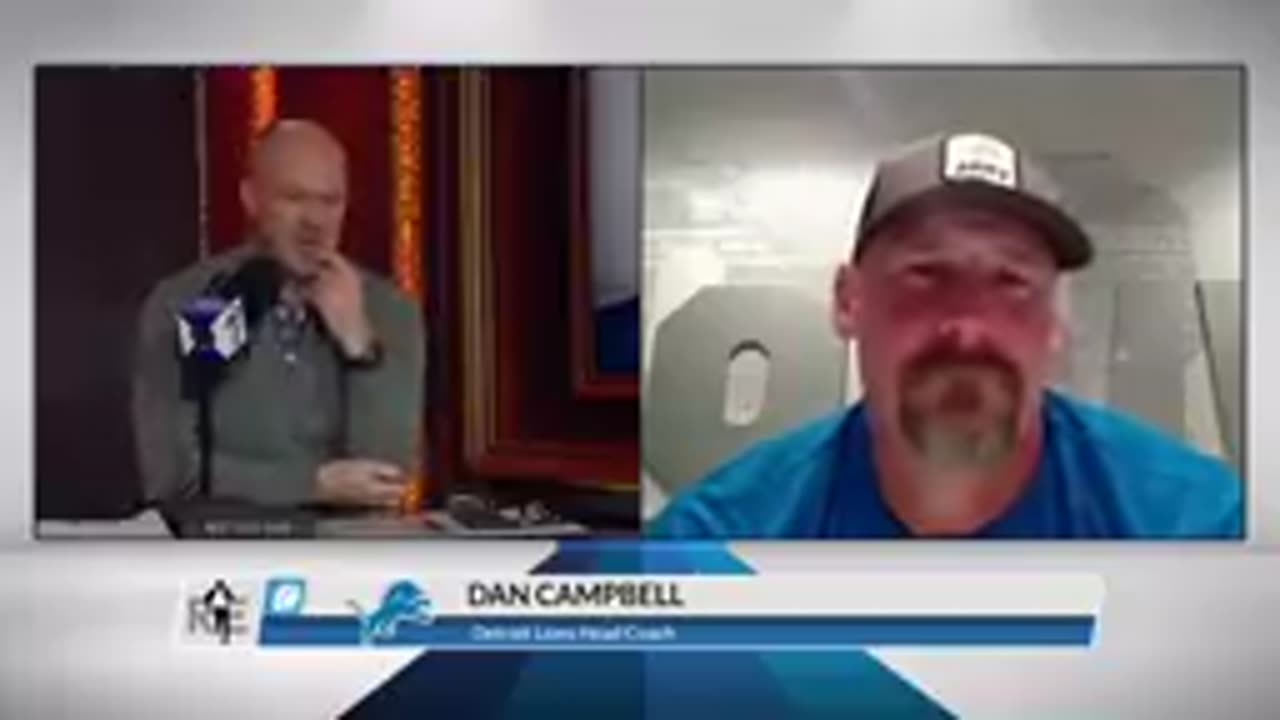 Lions HC Dan Campbell Talks Goff, Aidan Hutchinson Return & More with Rich Eisen | Full Interview