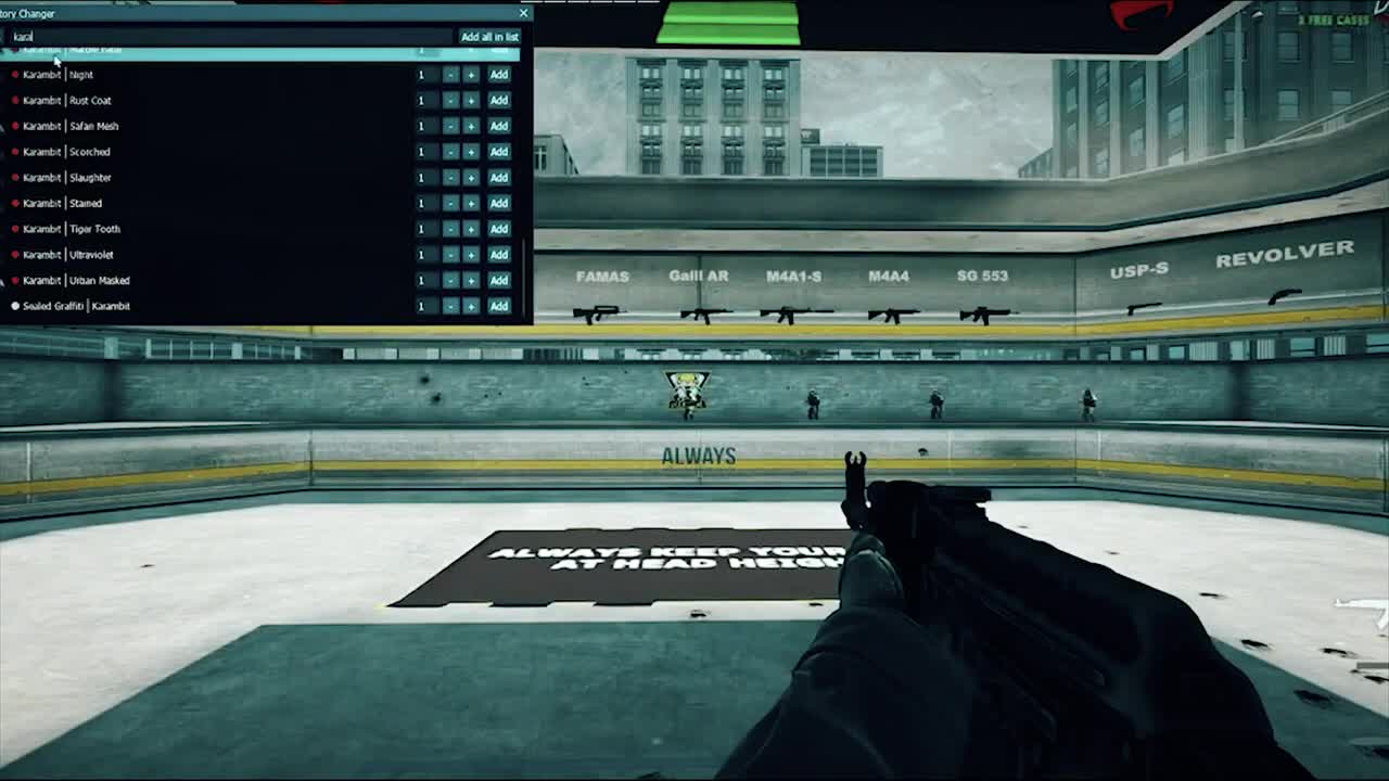 CS GO SKINCHANGER OSIRIS CHEAT HACK - INVENTORY CHANGER FOR CS GO FREE DOWNLOAD PC 2022