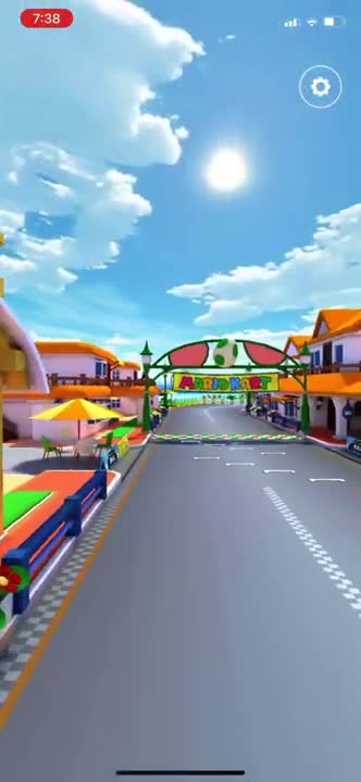 Mario Kart Tour - Cups All Cleared Animation (Yoshi Tour)