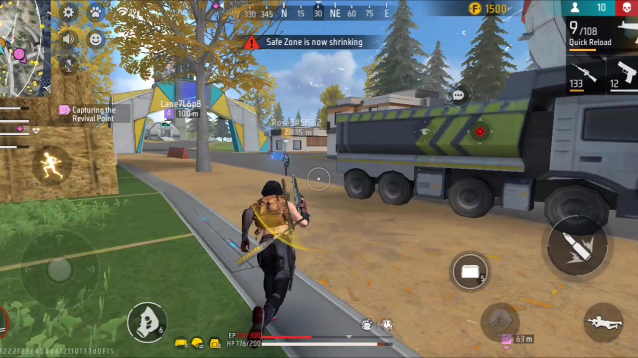 #mokshith Mokshith Thirumala - free fire 🔥 gameplay #7