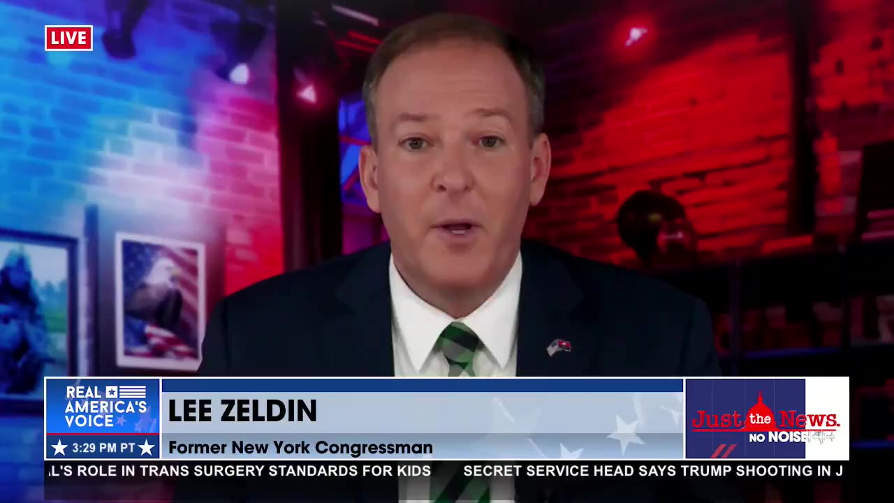 LEE ZELDIN ON WEAPONIZATION OF GOVERNMENT AGAINST TRUMP