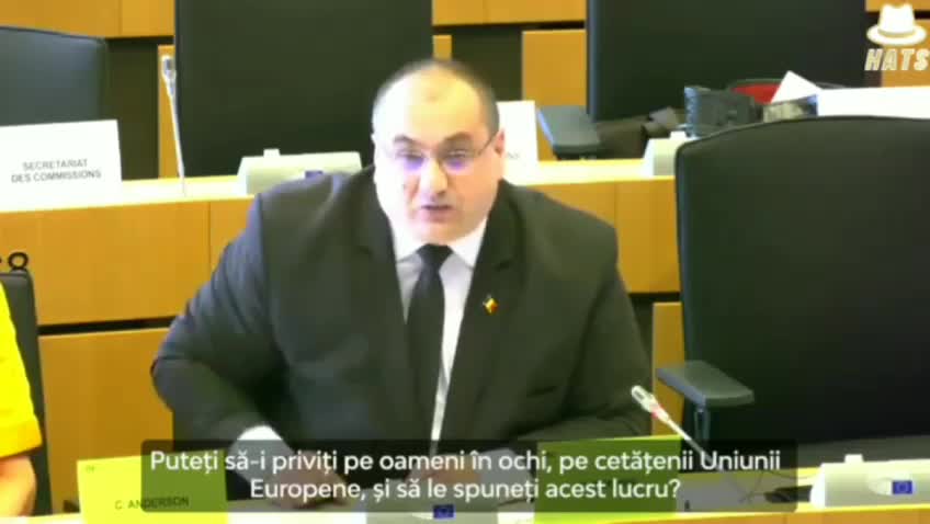 European MEP Cristian Terhes calls out the EU Commission over hidden information