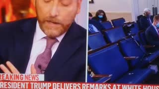 Fake news cuts off the President as he speaks to the people