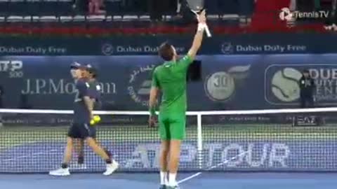 World number one Novak Djokovic back to winning