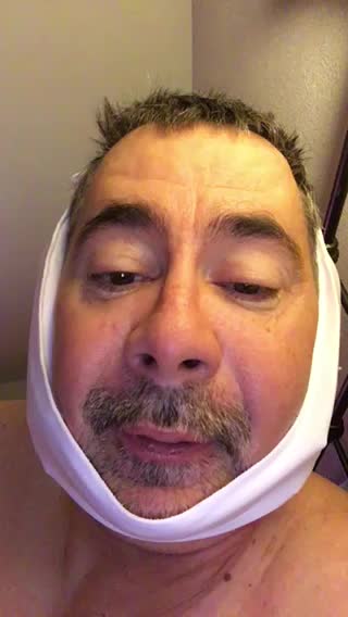 New teeth post surgery