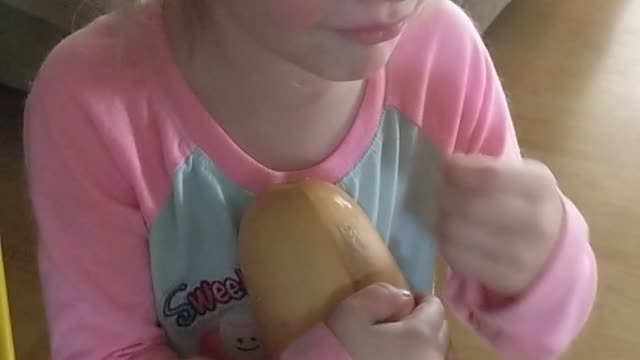 Sensitive Girl Won't Eat Her Squash