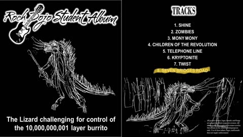 Rock Dojo Student Album #20 “Lizard”: Seven Bridges Road (The Eagles cover) Track 8