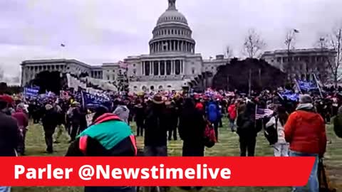 Trump Supporters Protest On Capitol Hill Jan. 6 2021