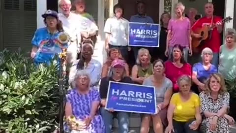 SAD: Clip Of Kamala Harris Supporters Blows Up The Internet