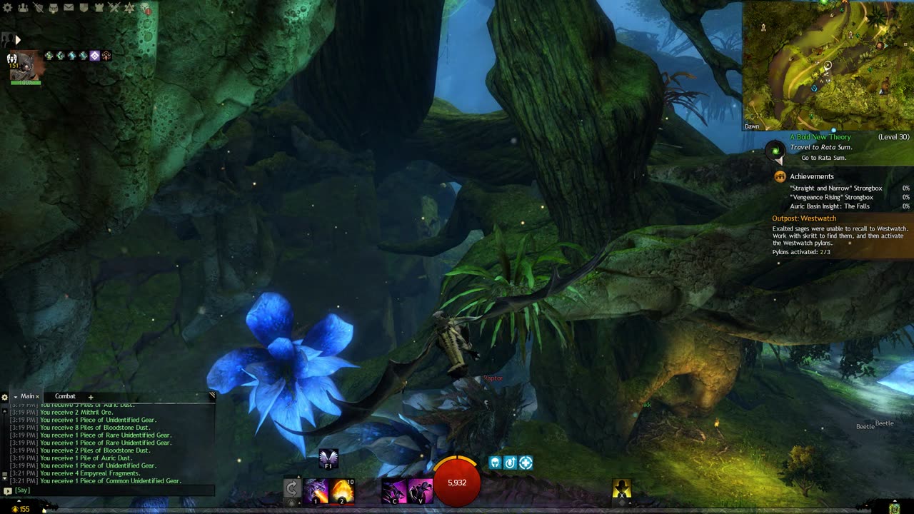 GW2 - The Falls Mastery Insight (Auric Basin)