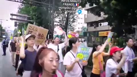 Alors si même Tokyo commence à sortir dans la rue, il y a vraiment un gros problème