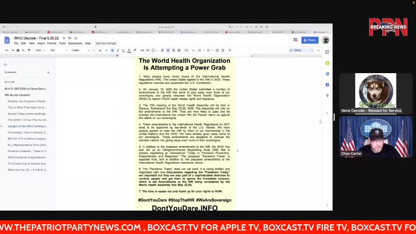 GENE DECODE BIG UPDATES .