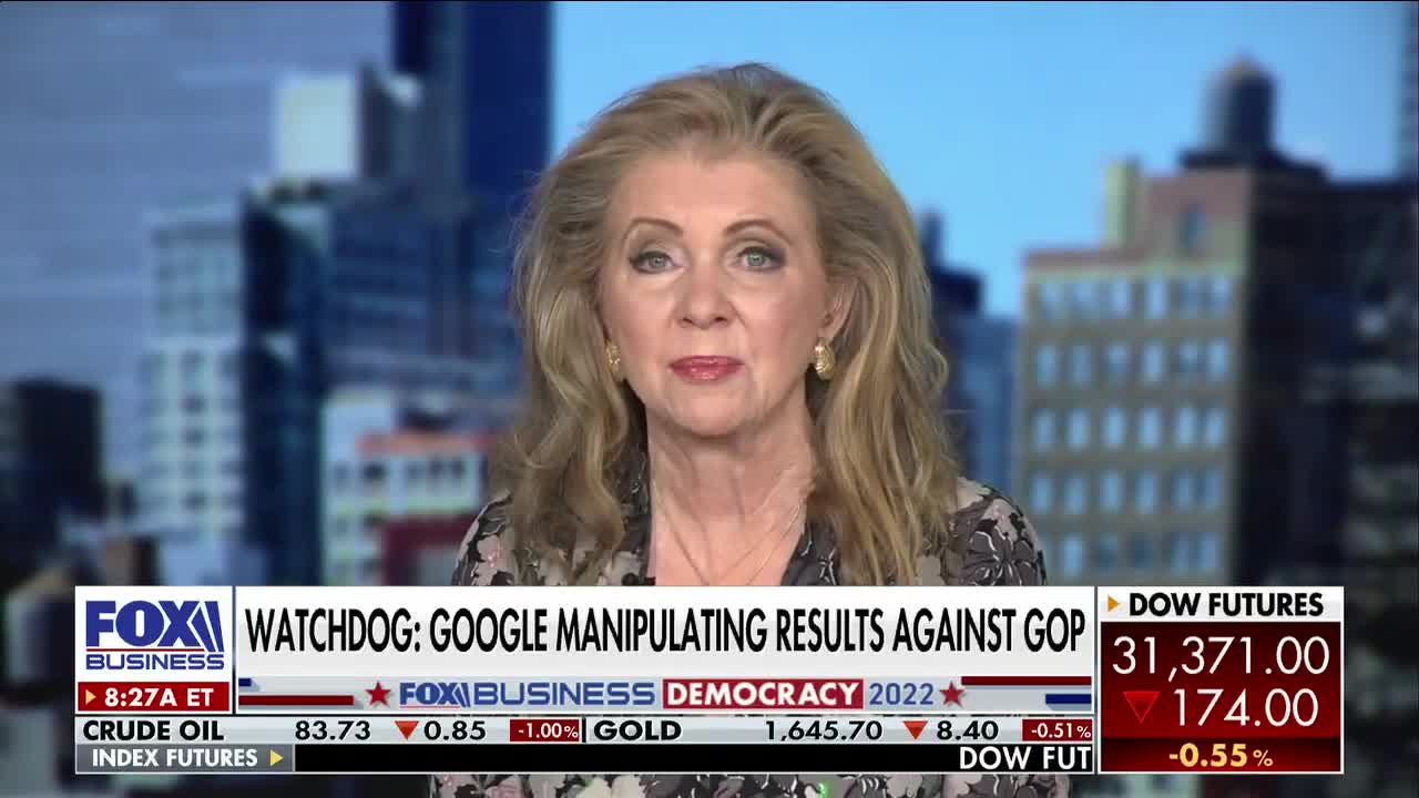 Big Tech using their power like they did in 2020: Sen. Marsha Blackburn