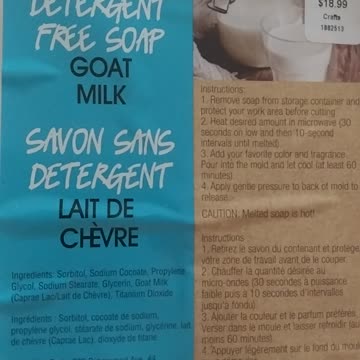 Goat soap