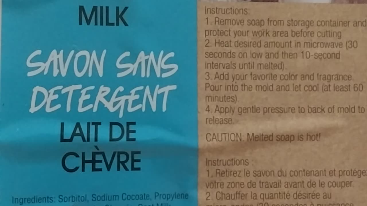 Goat soap