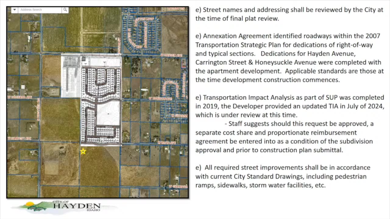 Craig - Public Comment - Hayden City P&Z 10/21/24