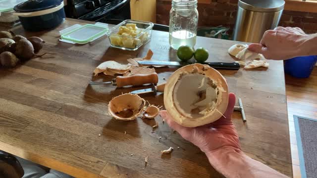 How To Open a Coconut