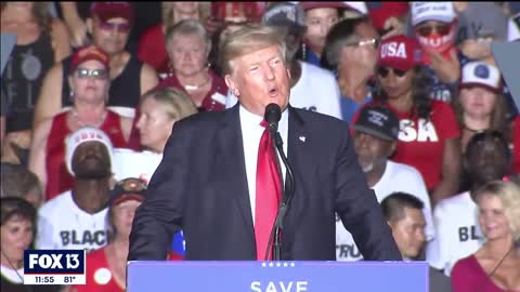 Trump rally draws thousands to Sarasota