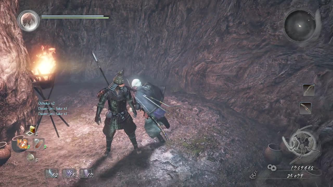 Today Nioh 仁王 , first play through ep16 mission 14