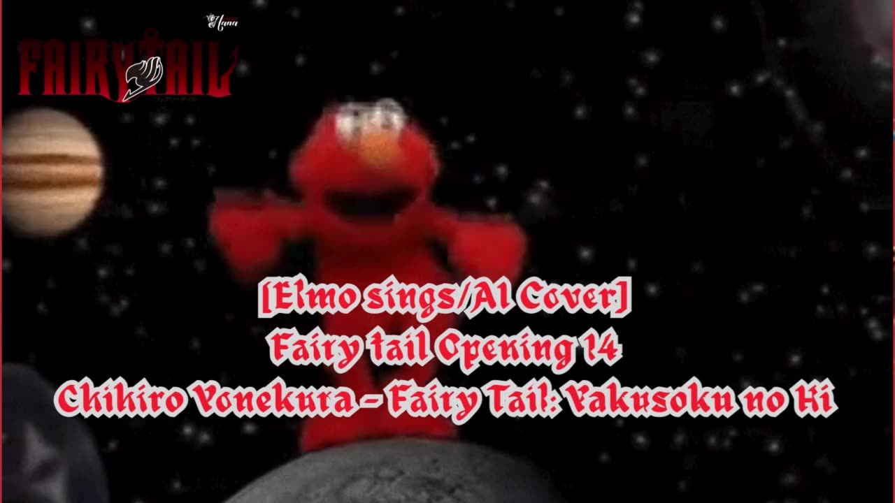 [Elmo sings/AI Cover] Fairy tail Opening 14 | Chihiro Yonekura - Fairy Tail: Yakusoku no Hi