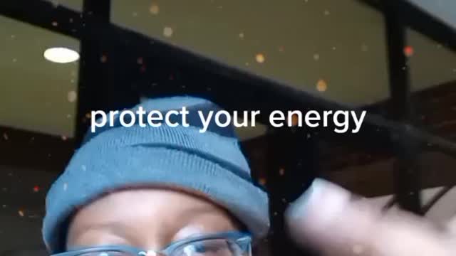 Protecting my energy🧿👑