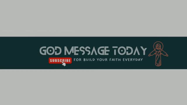 god message today channel info | intro video