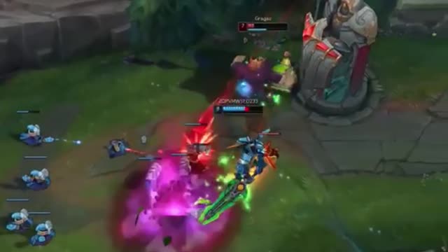 The ultimate anti-kill operation of the League of Legends