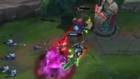 The ultimate anti-kill operation of the League of Legends