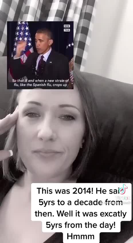 Obama Talking about the Plandemic 5 years ago